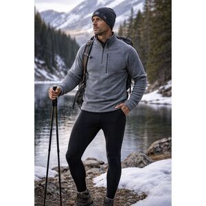 Patagonia Black Capilene Thermal Leggings Pants   Mens Size Medium